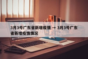 3月3号广东省新增疫情 → 3月3号广东省新增疫情情况