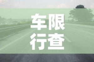 车限行查询›限行信息查询