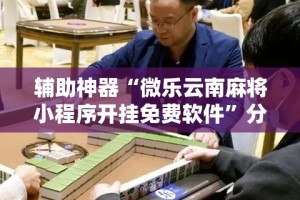 辅助神器“微乐云南麻将小程序开挂免费软件”分享用挂教程