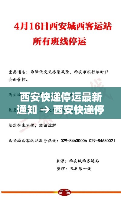 西安快递停运最新通知 → 西安快递停运最新通知11月