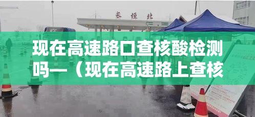 现在高速路口查核酸检测吗—（现在高速路上查核酸检测吗）