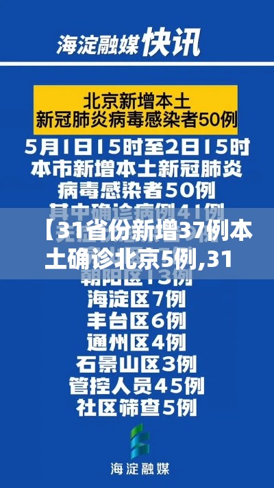 【31省份新增37例本土确诊北京5例,31省新增本土确诊15例 在北京】