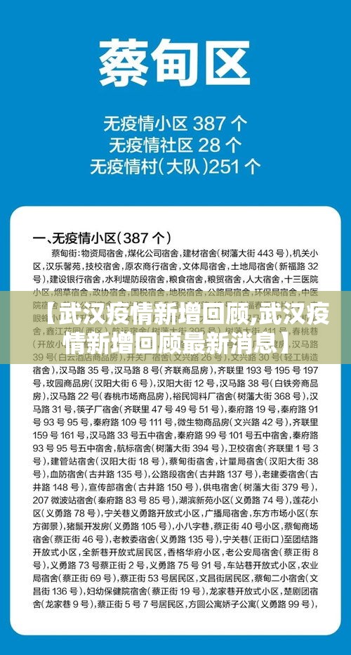 【武汉疫情新增回顾,武汉疫情新增回顾最新消息】