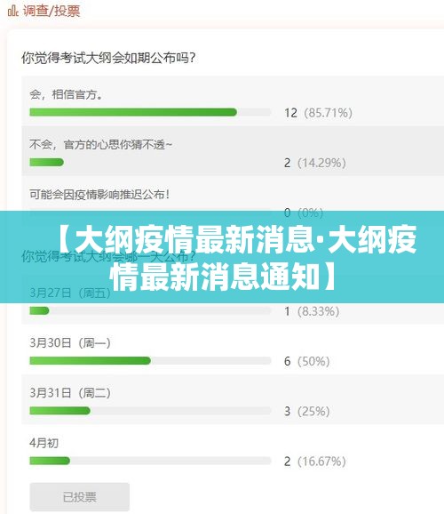 【大纲疫情最新消息·大纲疫情最新消息通知】