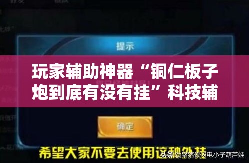 玩家辅助神器“铜仁板子炮到底有没有挂	”科技辅助神器手机版