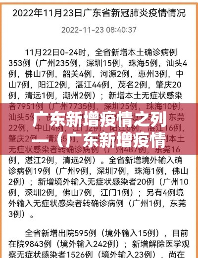广东新增疫情之列—（广东新增疫情最新消息今天在那个地方）