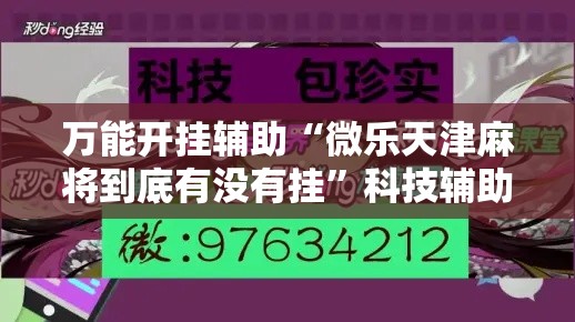 万能开挂辅助“微乐天津麻将到底有没有挂	”科技辅助神器手机版