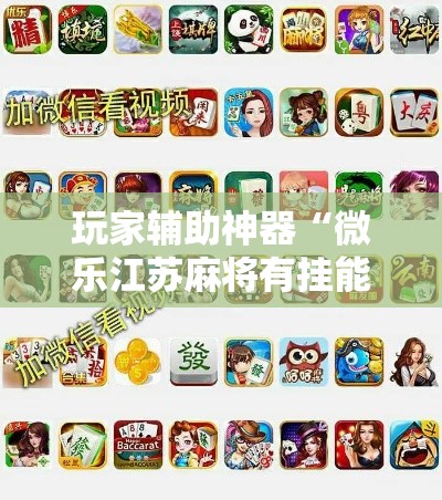 玩家辅助神器“微乐江苏麻将有挂能查出来吗!详细分享装挂步骤
