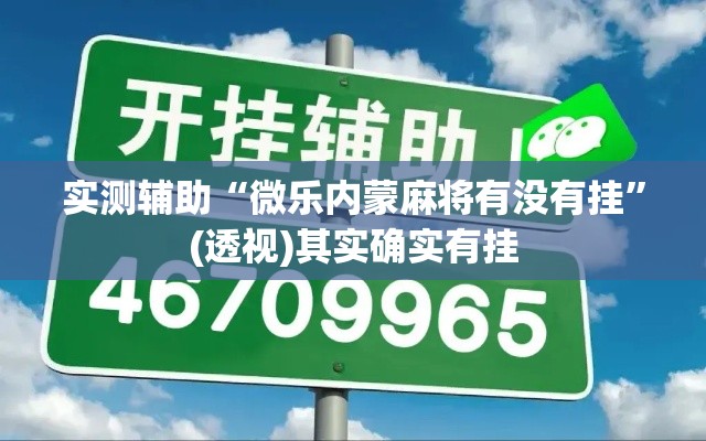 实测辅助“微乐内蒙麻将有没有挂	”(透视)其实确实有挂
