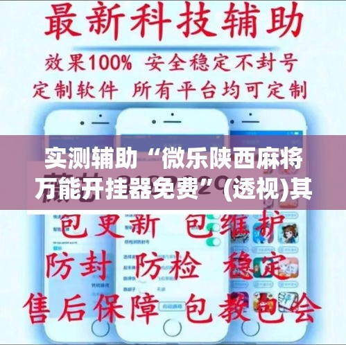 实测辅助“微乐陕西麻将万能开挂器免费”(透视)其实确实有挂