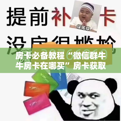 房卡必备教程“微信群牛牛房卡在哪买”房卡获取方式